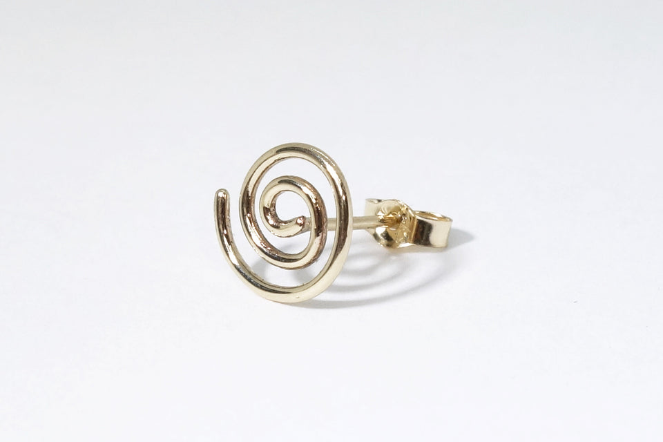 Talisman Spiral Single Stud | Shop Eleanor