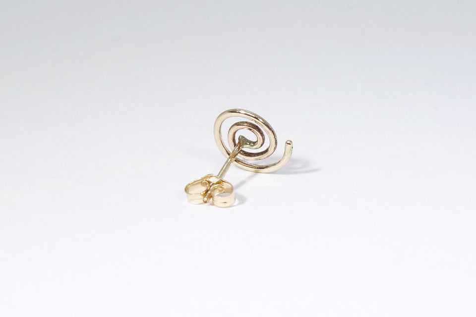 Talisman Spiral Single Stud | Shop Eleanor