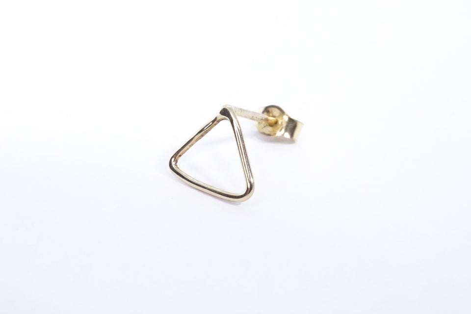 Talisman Triangle Single Stud  | Shop Eleanor