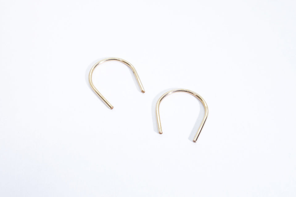 Talisman U Earrings | Shop Eleanor 