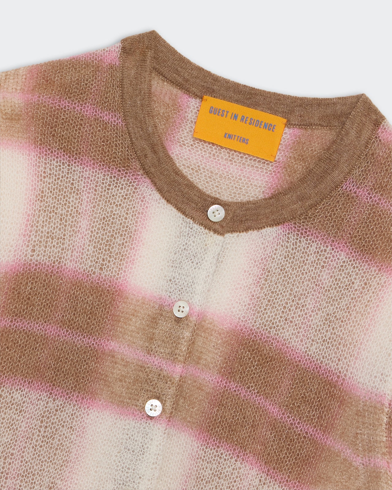 Guest in Residence Cashmere/Silk Shadow Plaid Cardigan | Shop Eleanor