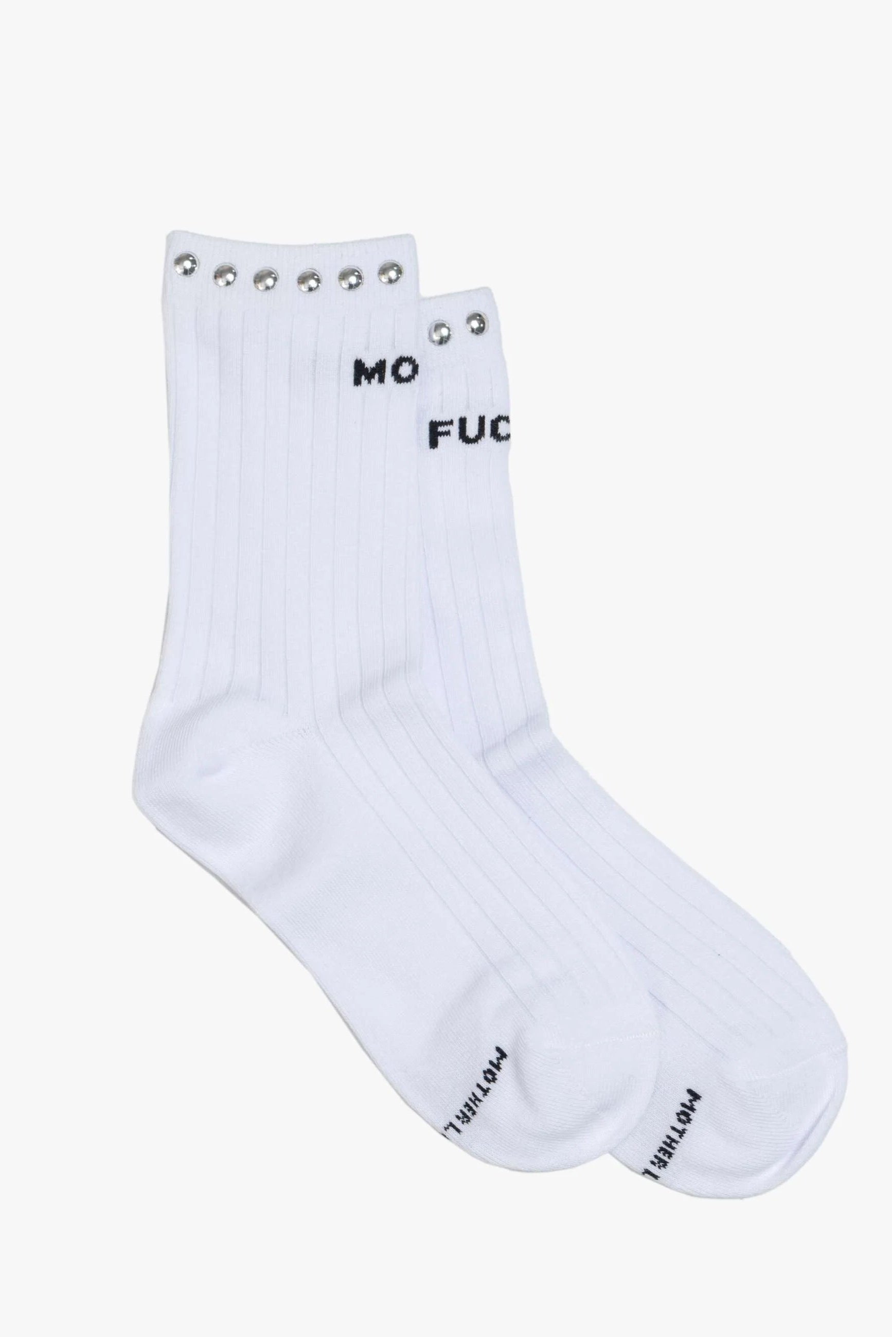 Mother Denim Half Step MF Socks with Studs | Shop Eleanor - Women's Designer Clothing and Accessories in Colorado