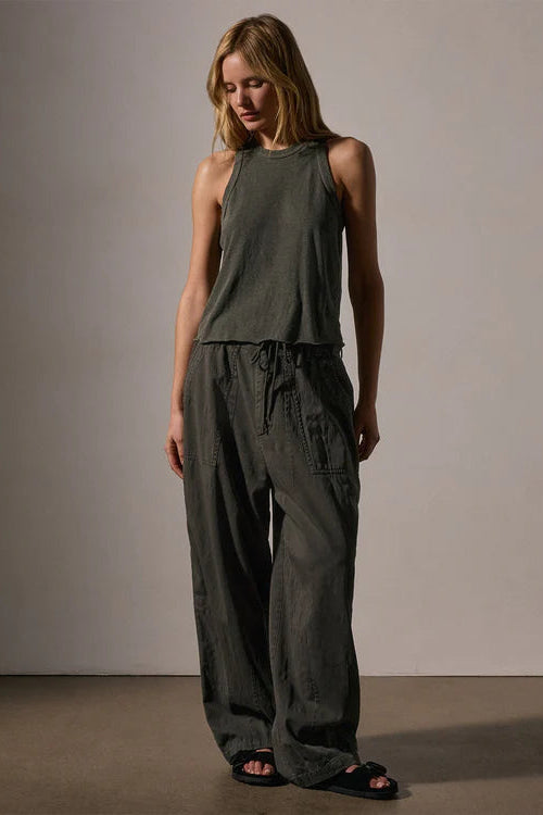 James Perse Slub Jersey Crewneck Muscle Tank | Shop Eleanor