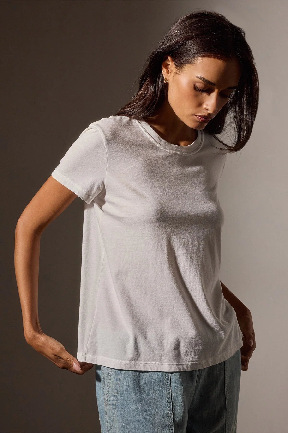 James Perse Vintage Little Boy Tee in White | Shop Eleanor