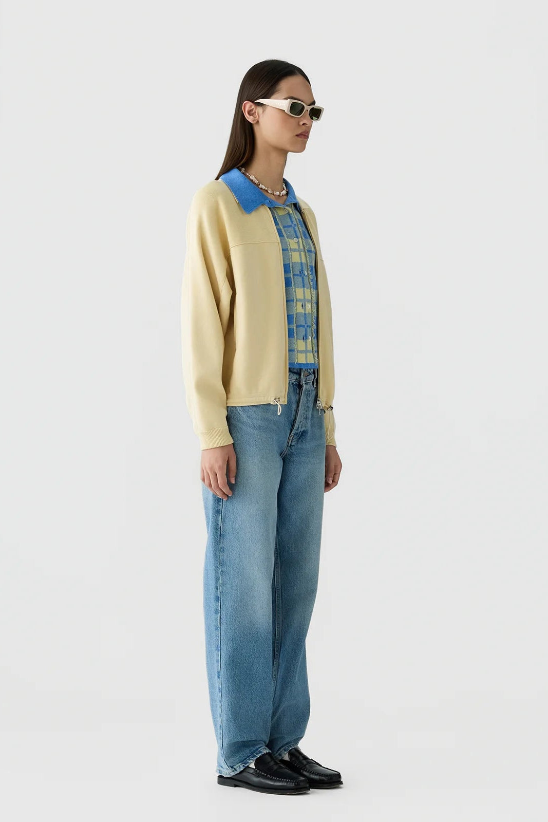Luxury Cotton Silk blend sporty jacket