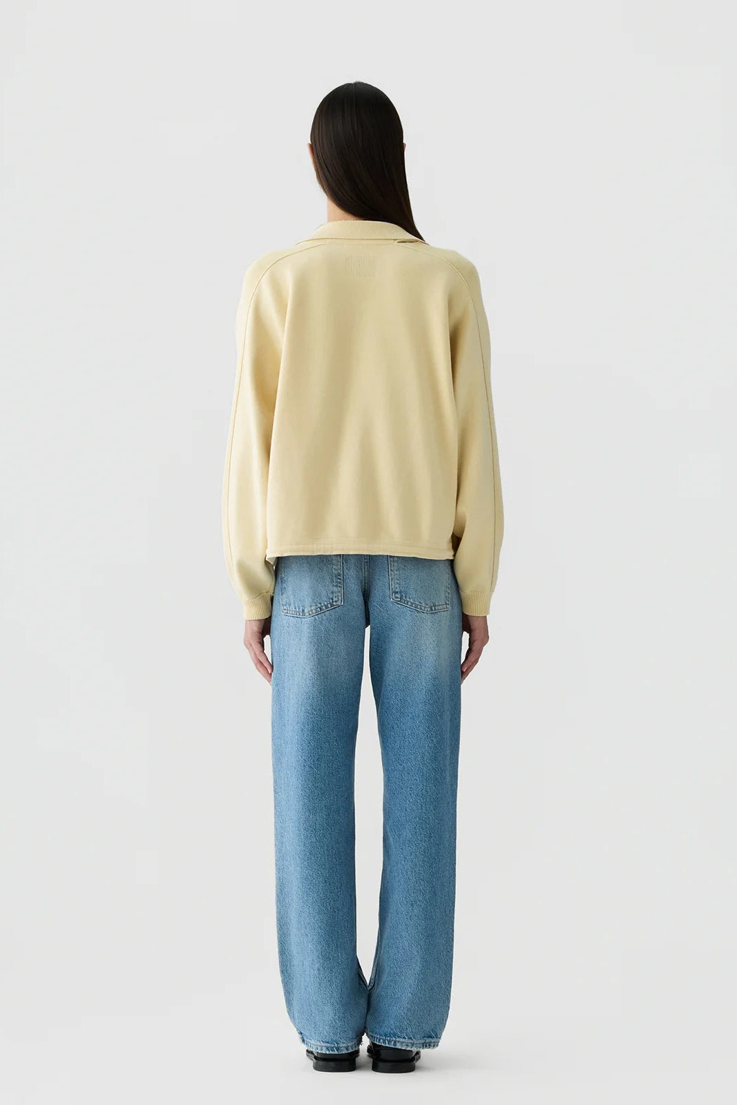Guest in Residence Cotton/Silk Windbreaker in Butter | Shop Eleanor