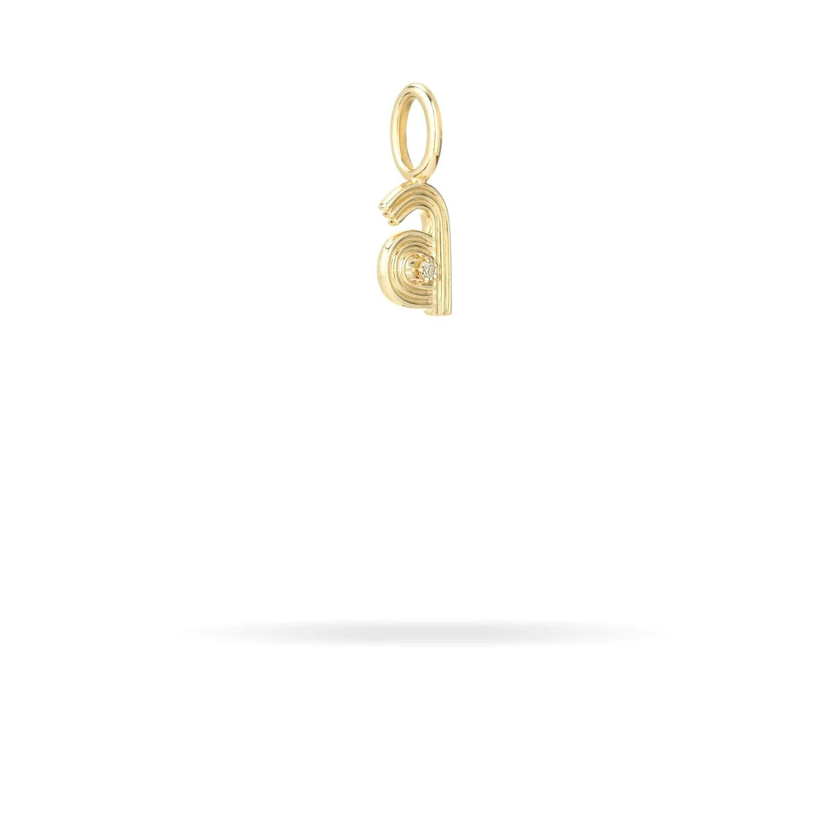 Adina Reyter Diamond Mini Charm "h" | Shop Eleanor 