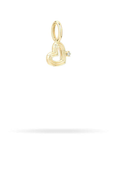 Adina Reyter Groovy Diamond Heart 14k | Shop Eleanor