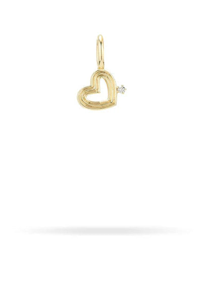 Adina Reyter Groovy Diamond Heart 14k | Shop Eleanor