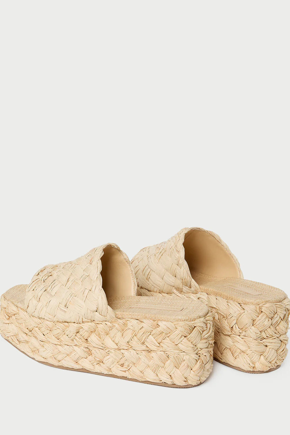 Loeffler Randall Aaron Raffia Platform Sandal | Shop Eleanor