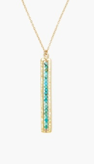 Turquoise Bar necklace