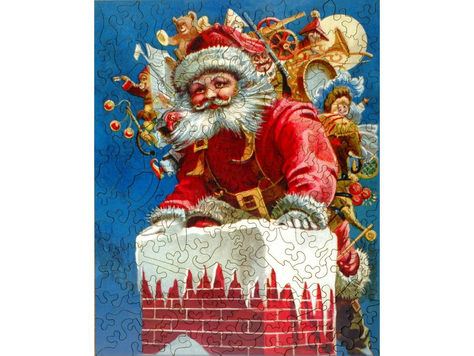 Liberty Puzzle Chimney Santa 2024 | Shop Eleanor