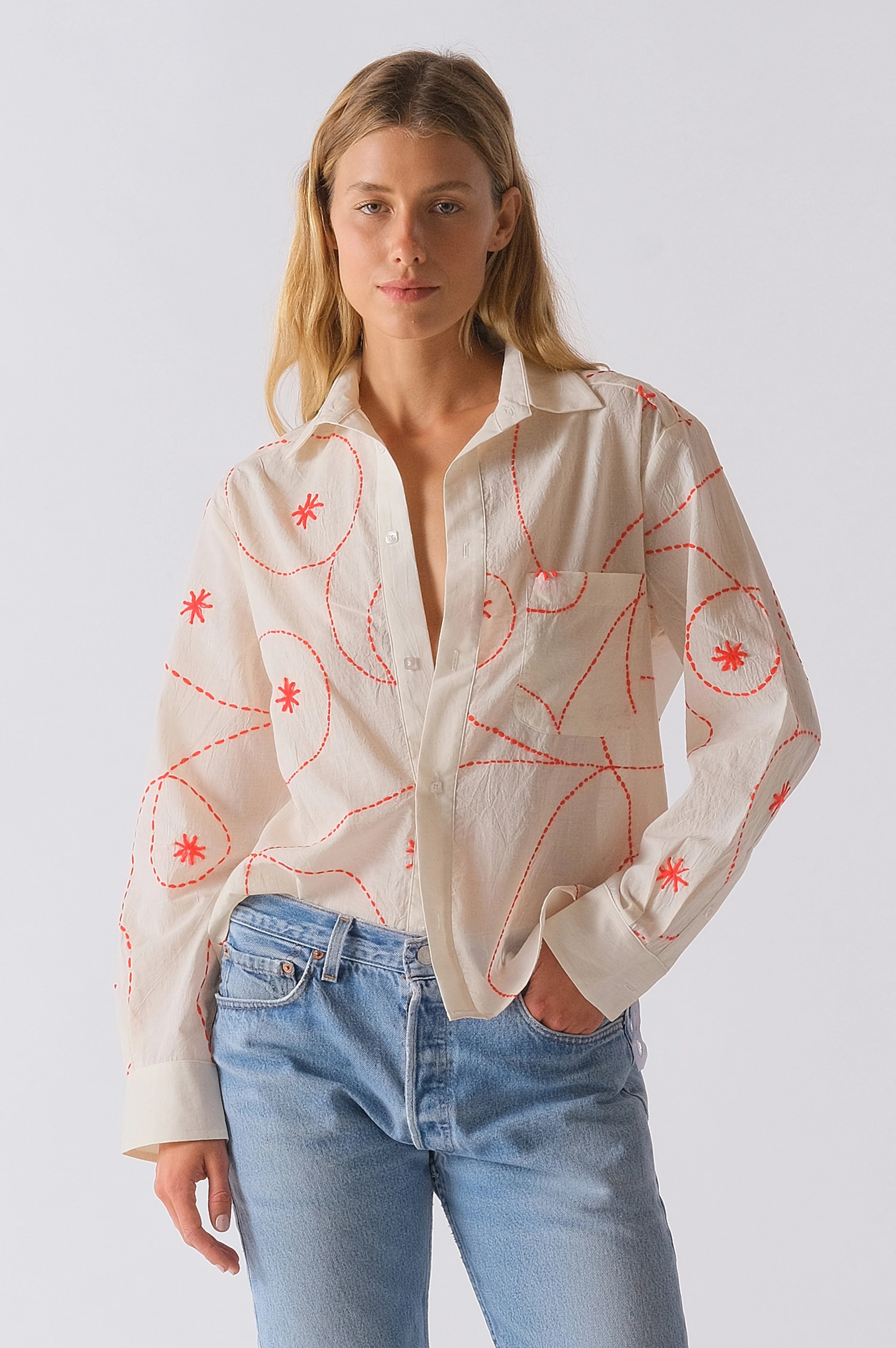 Cissa The Daily Shirt in Estrella | Shop Eleanor