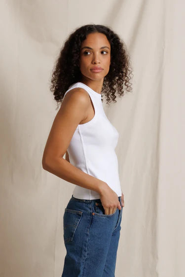 perfect white tee Daphne Tank | Shop Eleanor - Wardrobe Essentials
