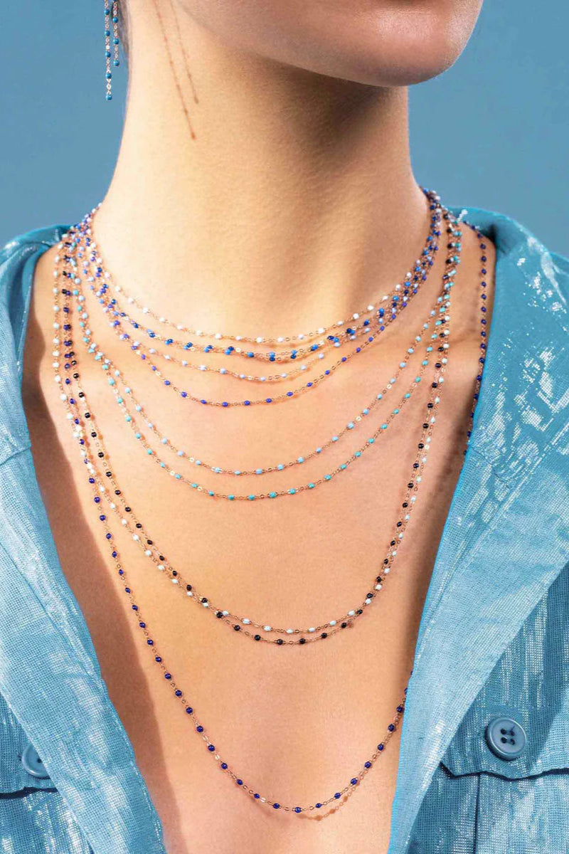 Gigi CLOZEAU Gigi Necklace Midnight 16.5" | Shop Eleanor