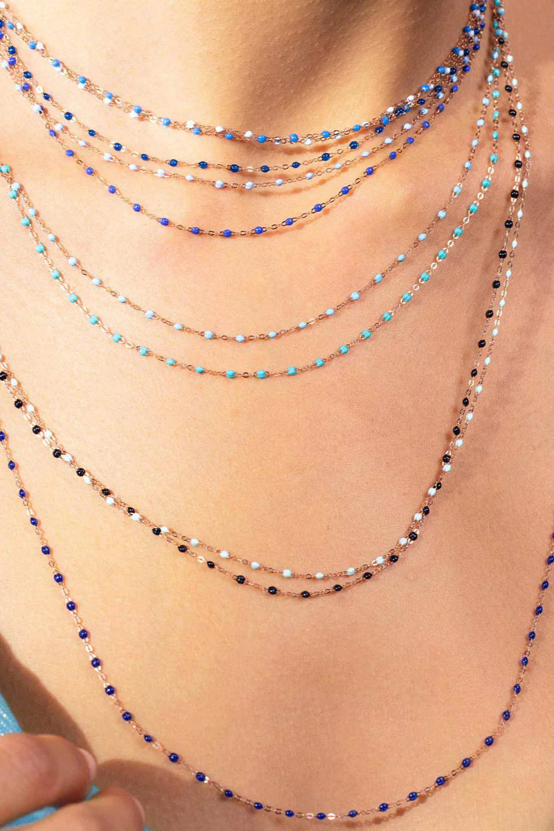 Classic Gigi Necklace 17.7" in Turquoise Green | Shop Eleanor