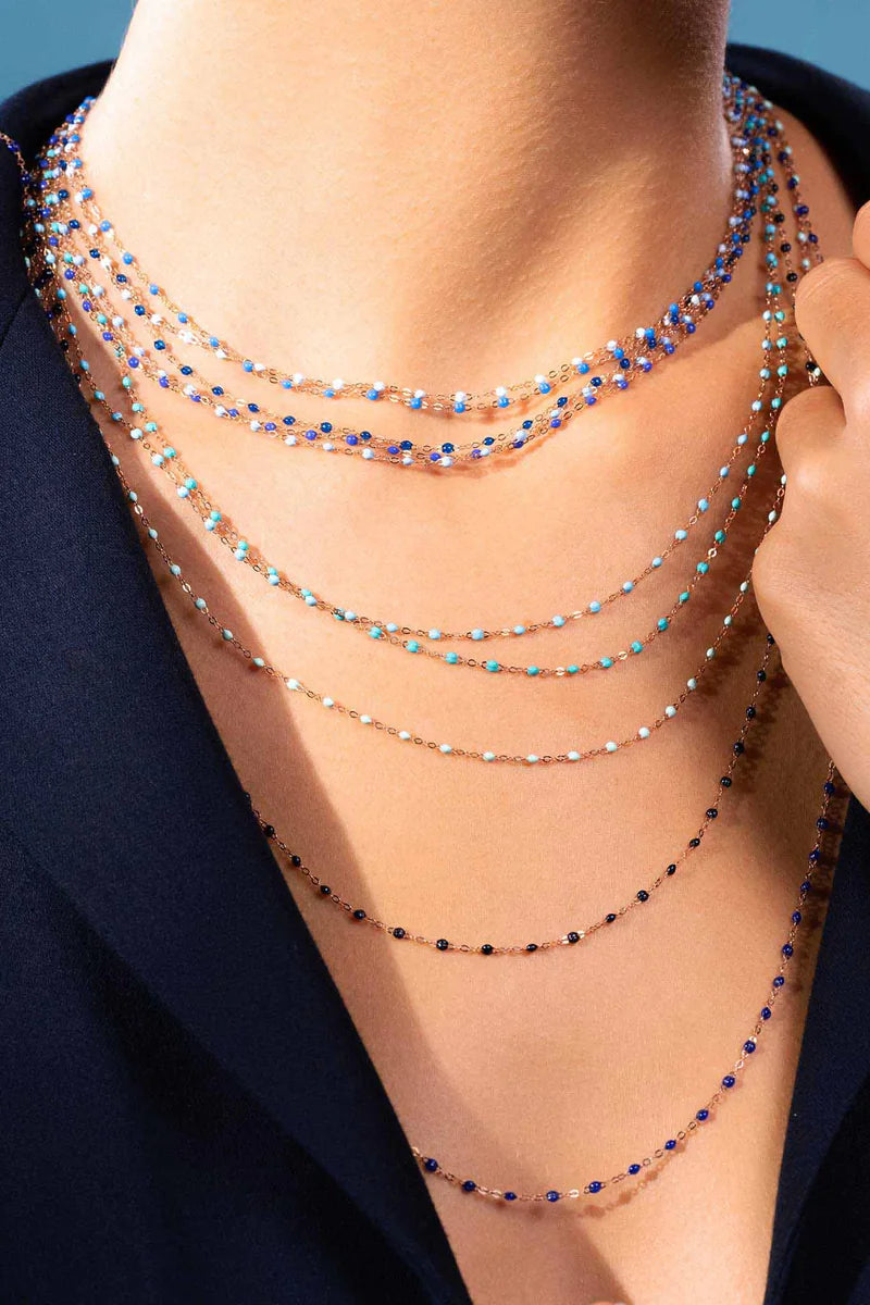 Classic Gigi Necklace 16.7" Turquoise | Shop Eleanor