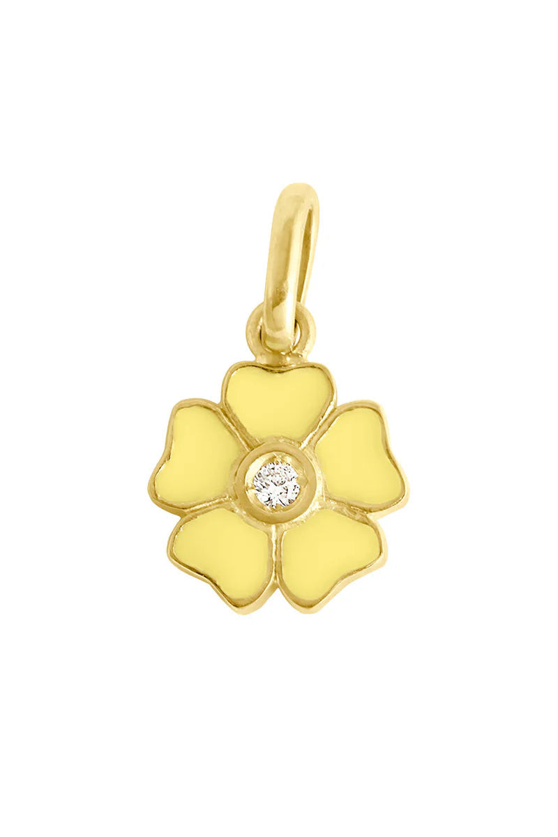 The Gigi CLOZEAU Flower Pendant in Mimosa | Shop Eleanor