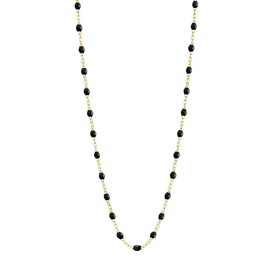 Gigi Clozeau Classic Gigi Necklace in Black - 16.7" | Shop Eleanor