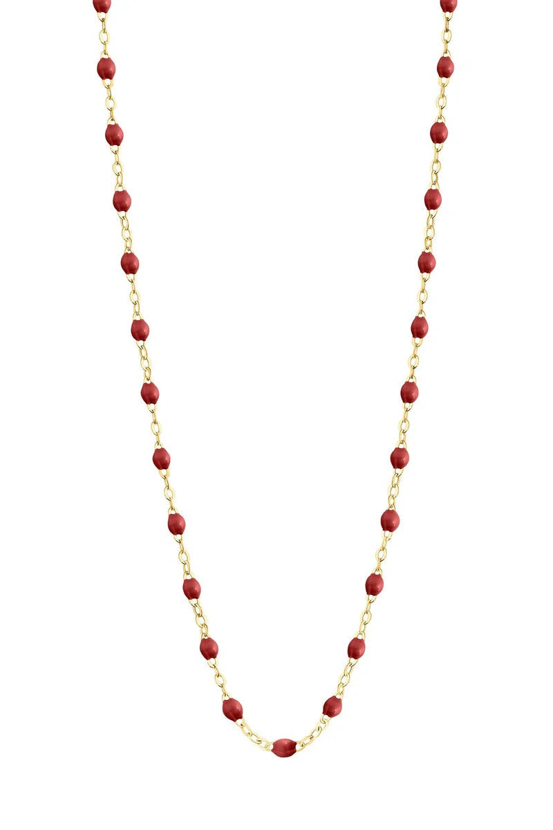 Gigi Clozeau Classic Gigi Necklace in Bordeaux - 23.6" | Shop Eleanor