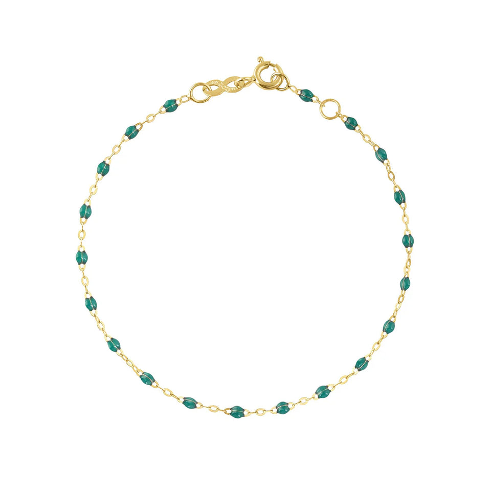 Gigi Clozeau Classic Gigi Bracelet in Emerald | Shop Eleanor