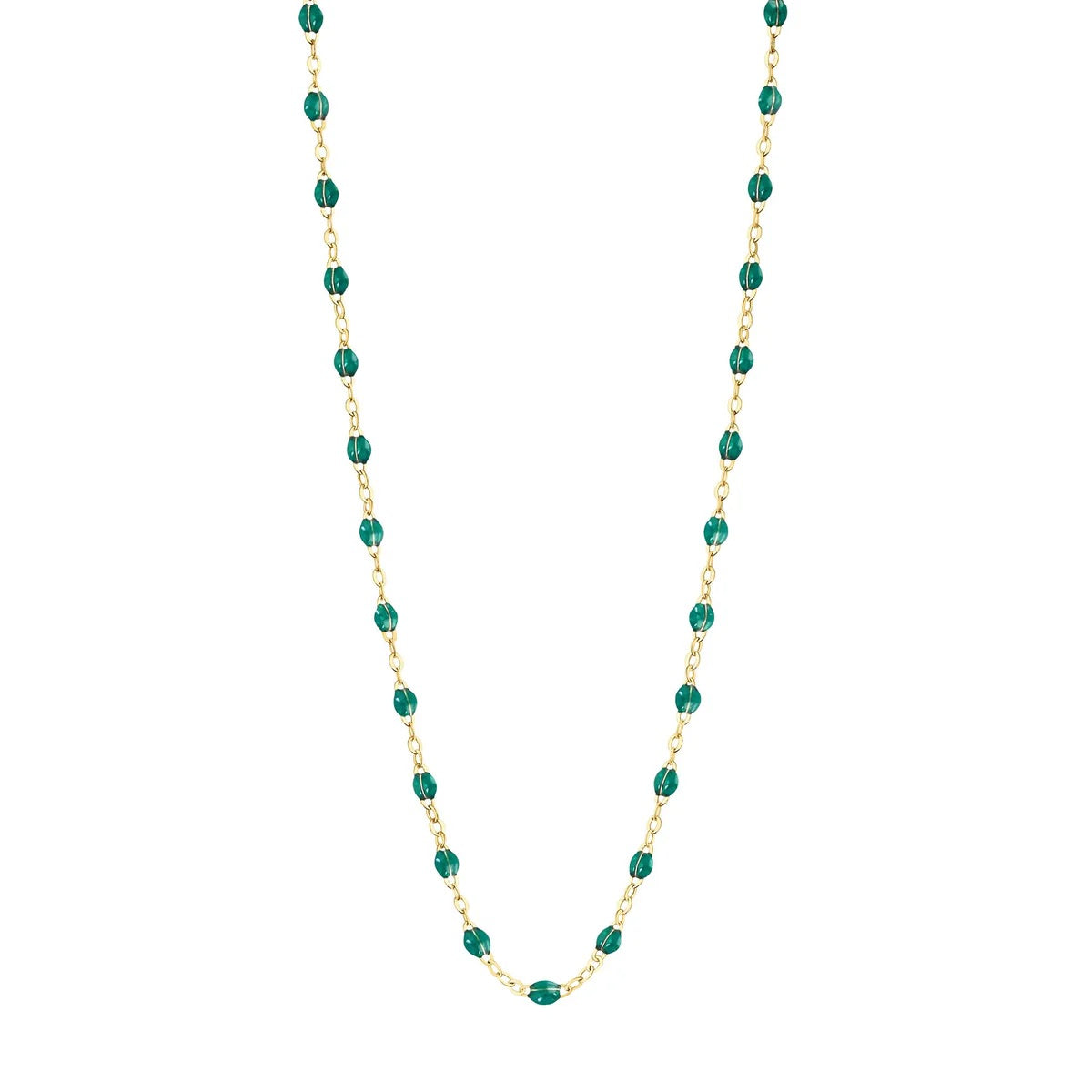 Gigi Clozeau Classic Gigi Necklace in Emerald - 17.7" | Shop Eleanor