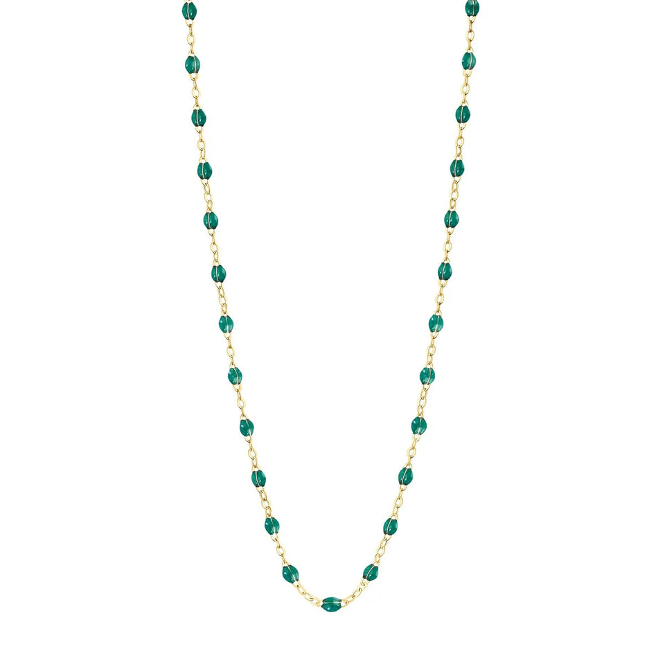 Gigi Clozeau Classic Gigi Necklace in Emerald - 19.7" | Shop Eleanor