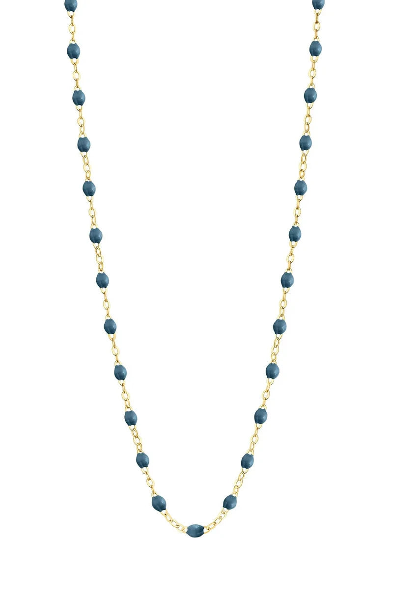 Gigi Clozeau Classic Necklace 16.5" in Jeans | Shop Eleanor