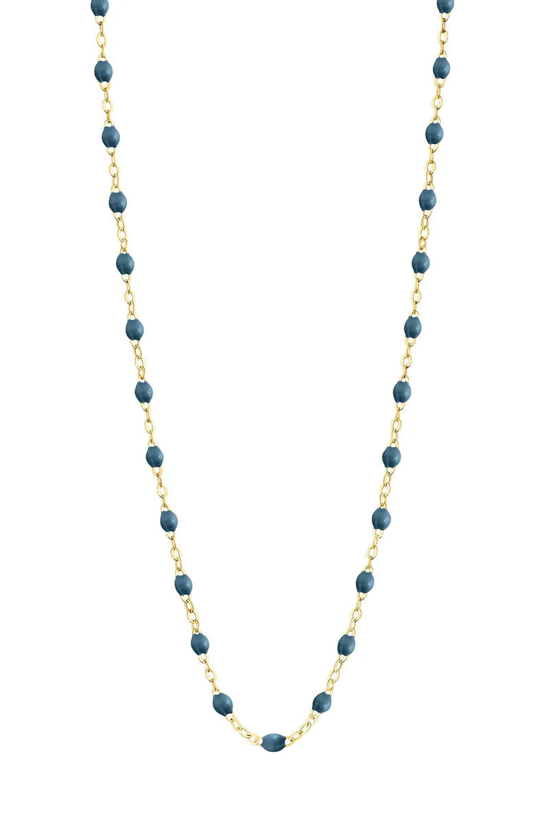 Classic Gigi Necklace 17.7" in Jeans | Shop Eleanor