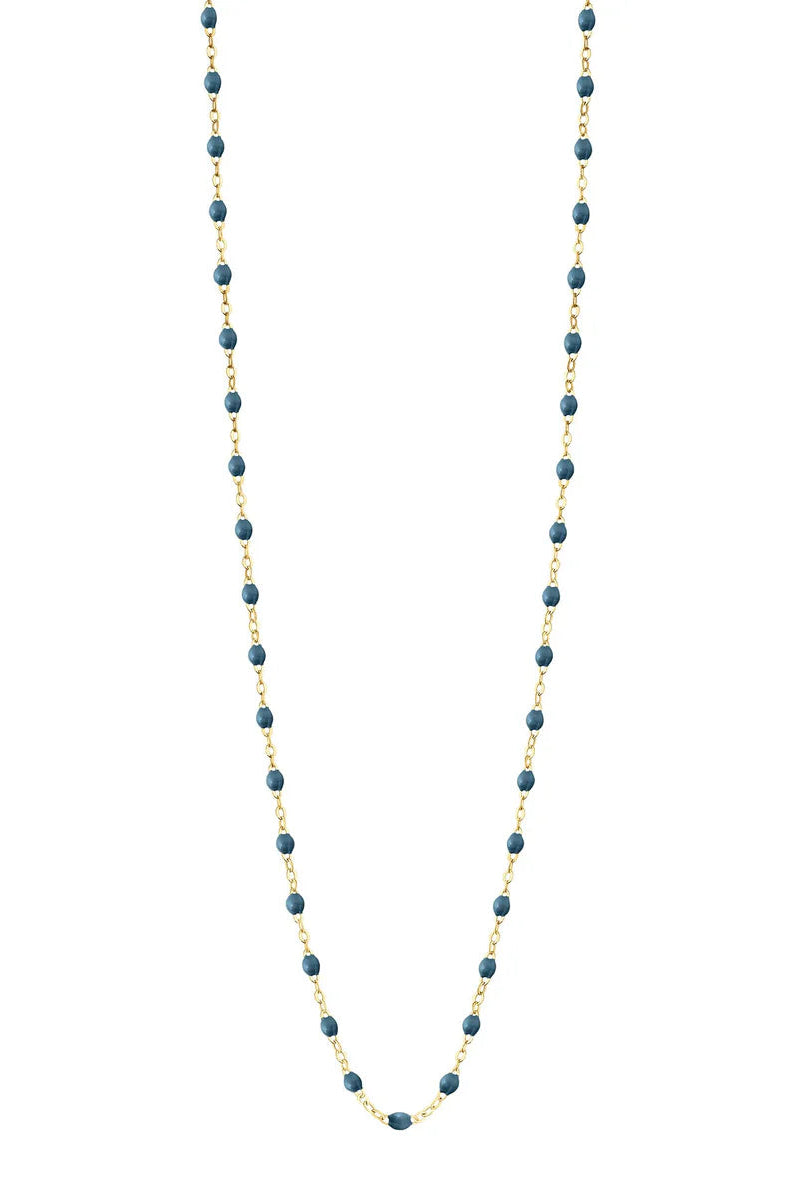 Gigi Clozeau Classic 19.7" Necklace in Jeans Blue | Shop Eleanor - Women's Designer Jewelry