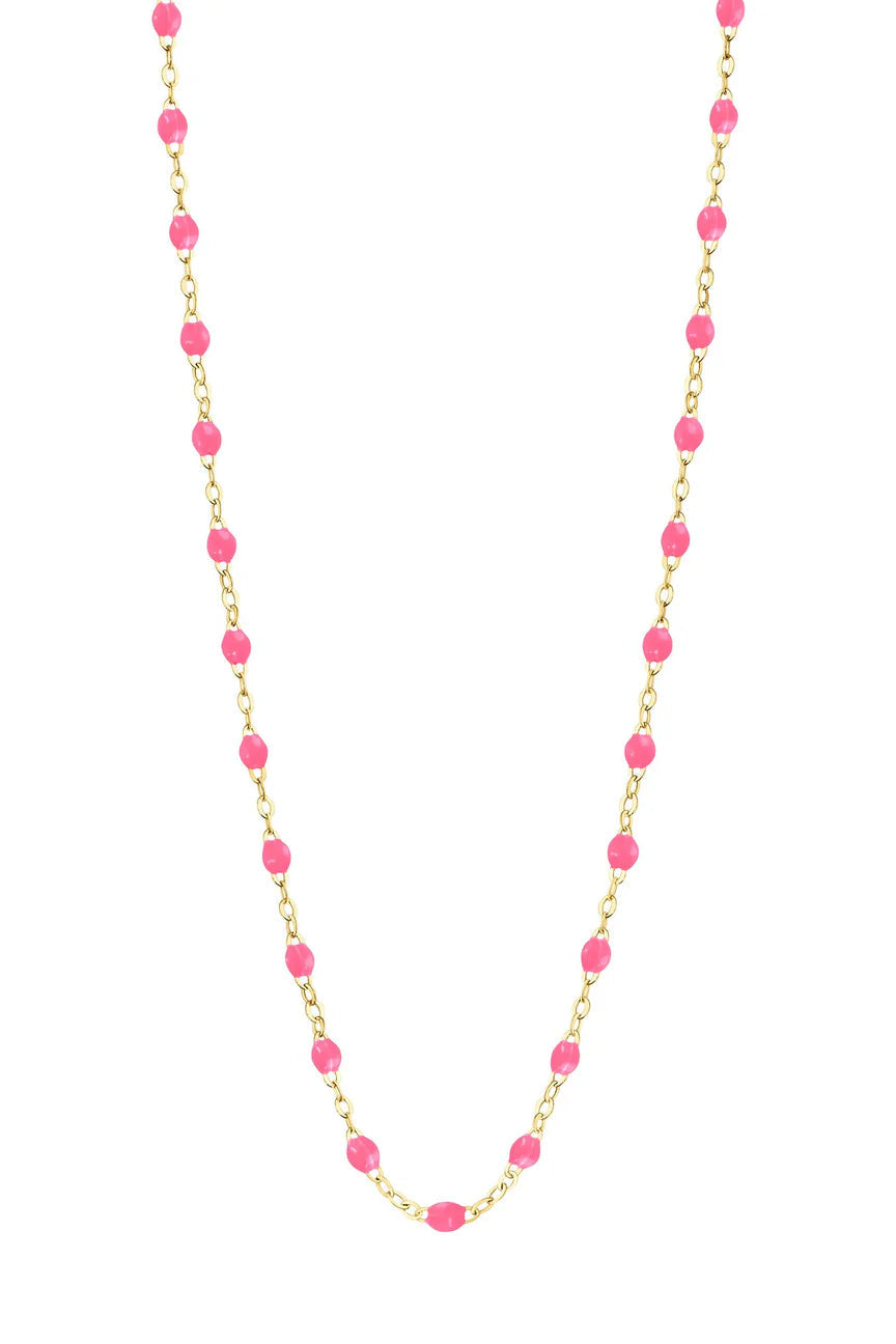 The Gigi Classic 17.7" Necklace in Pink | Shop Eleanor