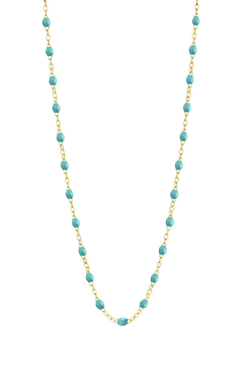 Classic Gigi Necklace 17.7" in Turquoise Green | Shop Eleanor