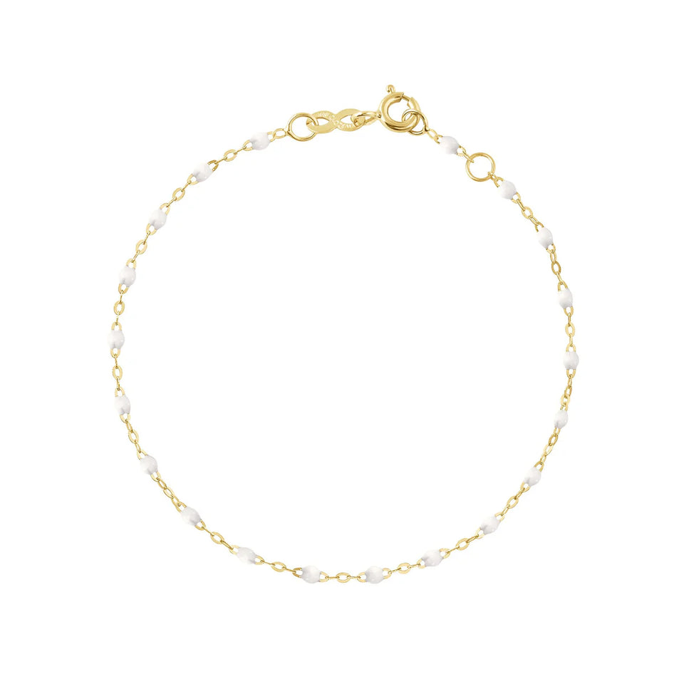 Gigi Clozeau Classic Gigi Bracelet in White | Shop Eleanor