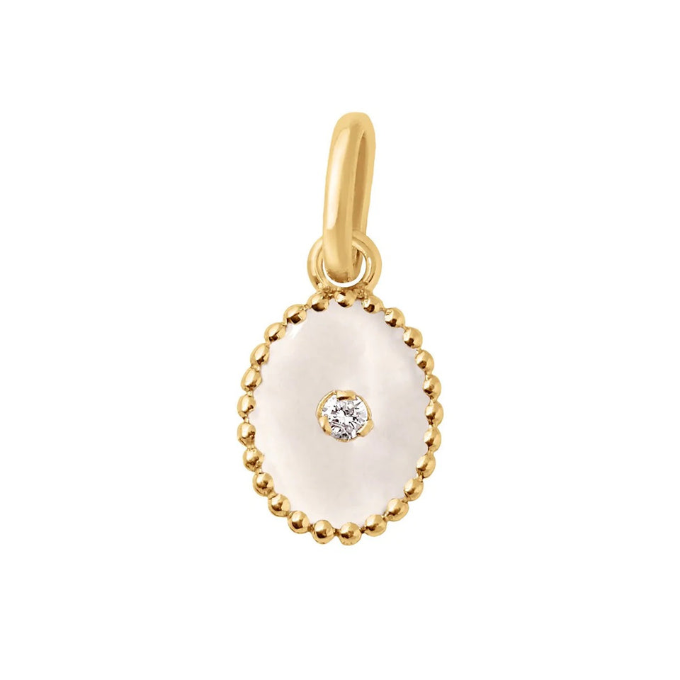 Gigi Clozeau North Star Pendant in White | Shop Eleanor