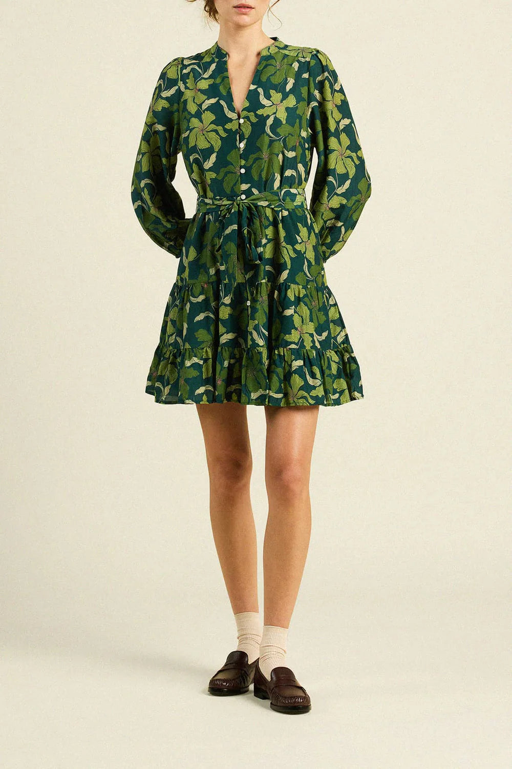 Trovata Celeste Dress in Green Canopy | Shop Eleanor - Women's Dresses