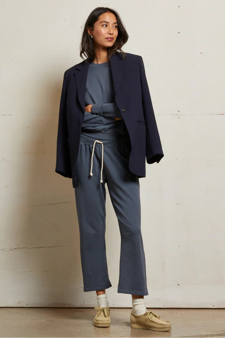 perfect white tee Jamaica Beach Fleece Pant | Shop Eleanor - Women's Luxury Boutique in Colorado