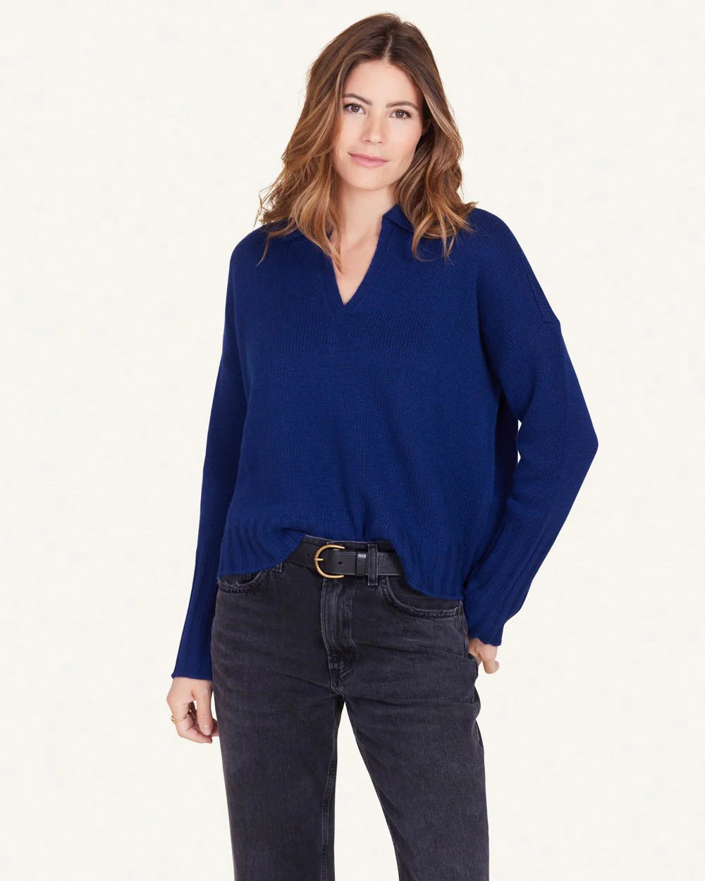 Not Monday LeLand Cashmere Polo | Shop Eleanor