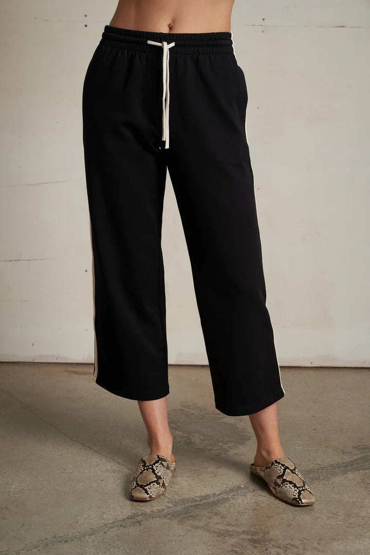 perfect white tee Claud Black and White Track Pant | Shop Eleanor - Women's Loungewear and Pilates Apparel