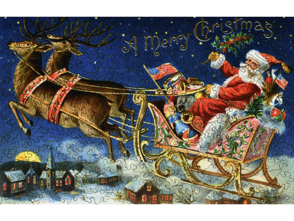 Liberty Puzzle Santa's Sleigh 2024 | Shop Eleanor