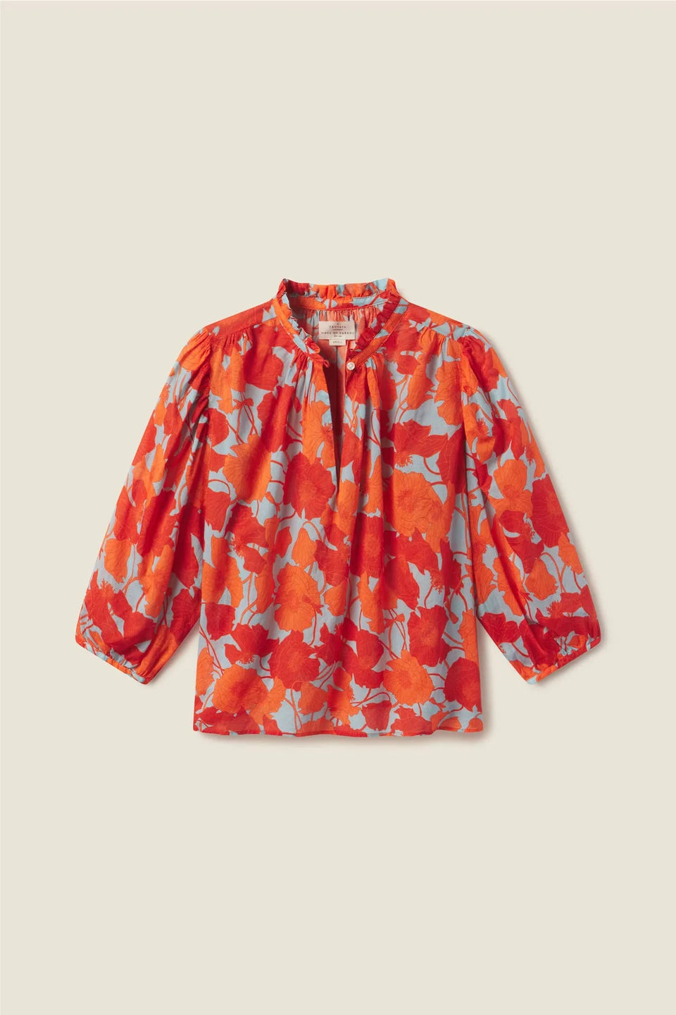 Trovata Orly Top in Shoreline Poppy | Shop Eleanor