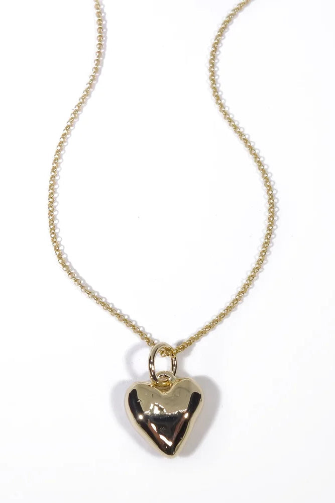 Talisman Zoe Heart on Chain in 14k Gold | Shop Eleanor