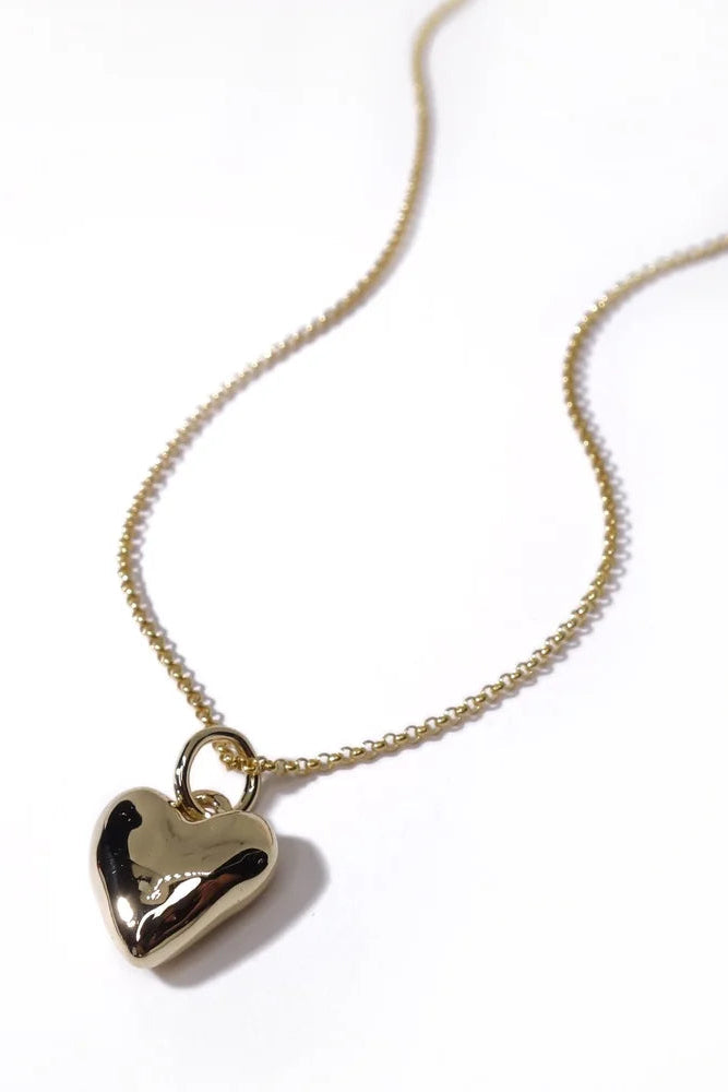 Talisman Zoe Heart on Chain in 14k Gold | Shop Eleanor