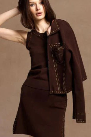 Minnie Rose Western Embellished Tank | Shop Eleanor - Women's Clothing