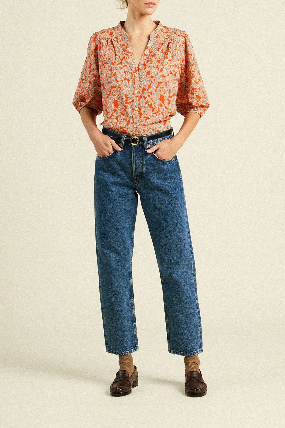 Trovata Loren Floral Print Blouse | Shop Eleanor - Women's Online Designer Clothing Boutique in Louisville, CO