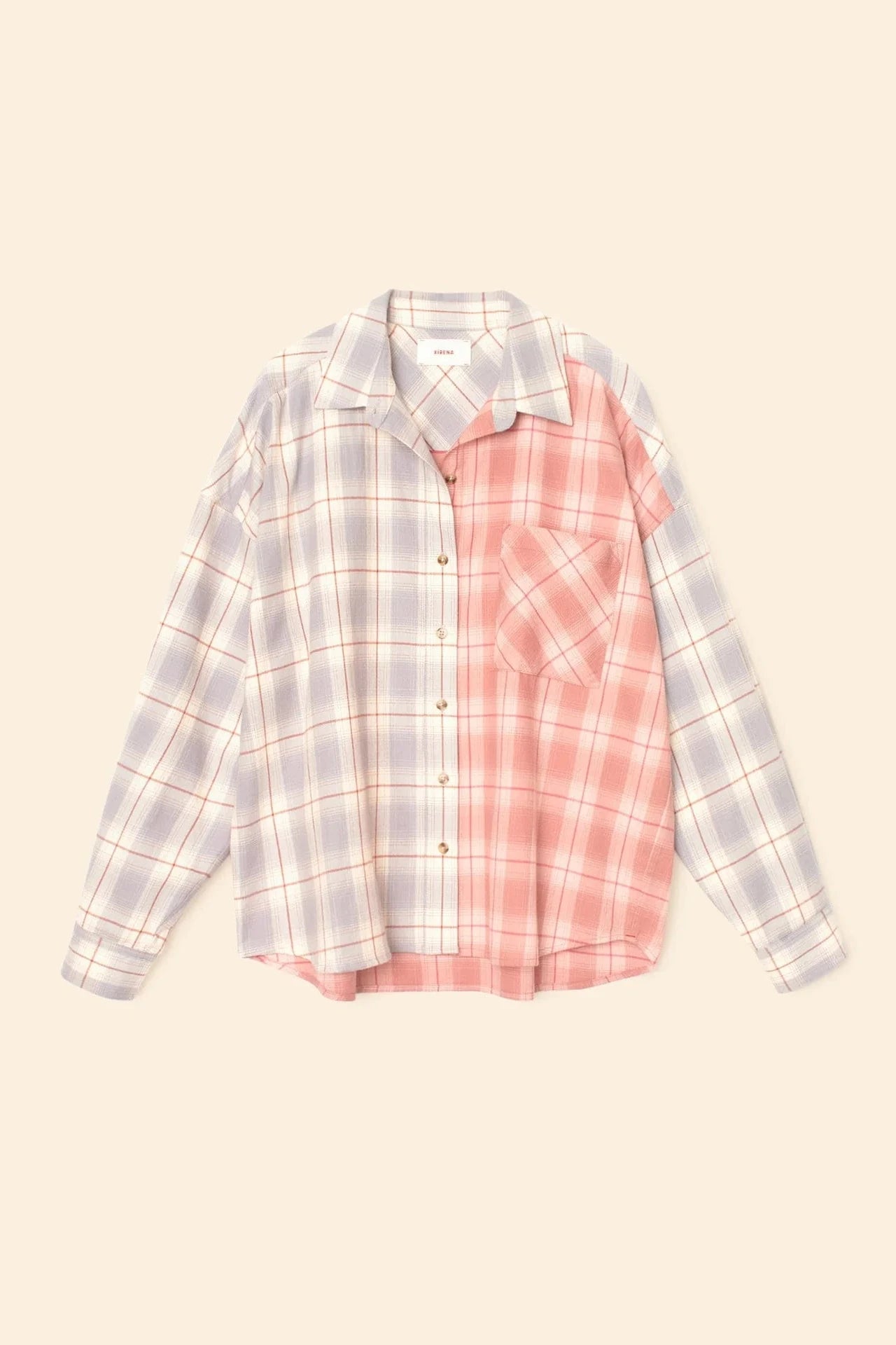 Xirena Patchwork Phillipa Relaxed Cotton Flannel Shirt | Shop Eleanor - Women's Elevated Tops