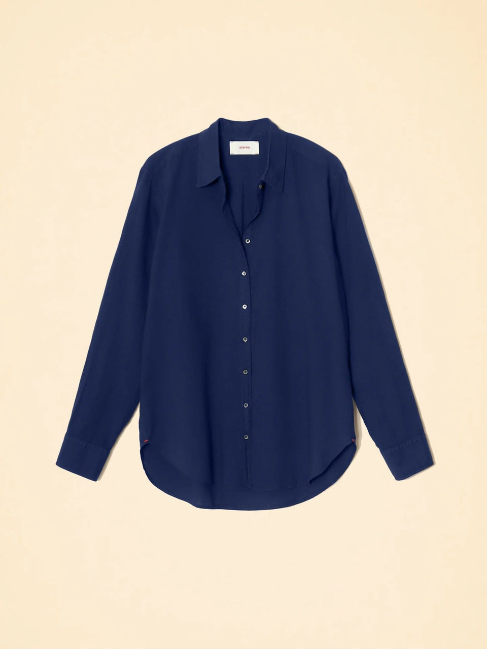 The Xírena Beau Shirt Flat in Navy | Shop Eleanor 